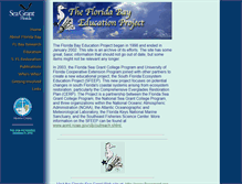 Tablet Screenshot of floridabay.org